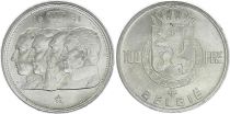 Belgium 100 Francs - 4 King - 1951 - Silver - VF+ - Netherland text