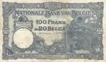 Belgium 100 Francs - Albert & Elizabeth - 15-07-1930 - Serial O