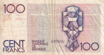 Belgium 100 Francs - H. Beyaert - ND (1982-1994) - F to VF - P.142