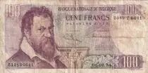 Belgium 100 Francs - Lambert Lombard - Allegorical figure - 1975 - Serial T - P.134b