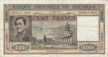 Belgium 100 Francs - Leopold I - Mounted Troops - 13-03-1946