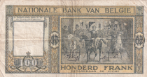 Belgium 100 Francs 08-05-1945 - Leopold Ist, Justice Palace