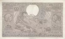 Belgium 100 Francs Kg Albert & Qn Elisabeth - 1939