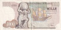 Belgium 1000 Francs Gerard Kremer - 06-08-1975 - VF - P.136