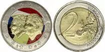 Belgium 2 Euros - Economic union belgium-luxemburg - Colorised - 2005