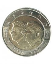 Belgium 2 Euros - Economic union of belgian and -luxembourguish - 2005