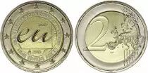 Belgium 2 Euros - Presidence of the EU - Colorised - 2010