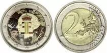Belgium 2 Euros - Queen Elisabeth Competition - Colorised - 2012