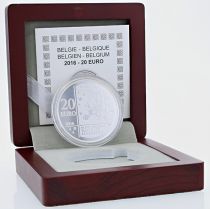 Belgium 20 Euro - The commission for relief in Belgium - Silver Proof - 2016