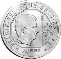 Belgium 20 Euros Silver 2024 - Team Belgium