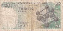 Belgium 20 Francs - Baudoin Ier - 1964 - Varieties serials - F to VF - P.138