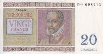 Belgium 20 Francs - Roland de Lassus - Philippus de Monte - 1956 - Serial R.14 - P.132b