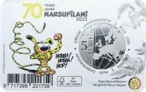 Belgium 5 Euros 2022 - 70 years of Marsupilami (normal version)