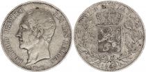 Belgium 5 Francs, Leopold I  - 1849