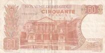 Belgium 50 Francs - King Baudouin and Queen Fabiola - Parliament in Brussels - 1966 - Series V