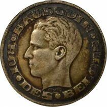 Belgium Baudouin - 50 Silver Francs, World Fair - 1958 Brussels