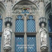 Belgium Euro FDC Set - 1 cent to 2 euros + 1 medal - 2005