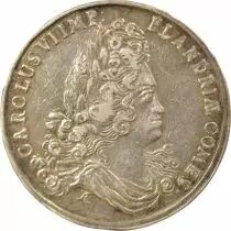 Belgium Flanders, Charles VI - Silver Token, Territory of Ypres - 1720