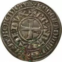 Belgium John I - Silver Gros with Brabant Castel - 1282 / 1294 Brussels