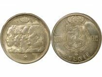Belgium Leopold II - 100 Silver Francs, Dynasty - 1951 Brussels