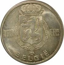 Belgium Leopold II - 100 Silver Francs, Dynasty - 1951 Brussels