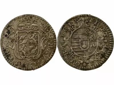 Belgium Plaquette - Prince-bishopric of Liege - John Theodore of Bavaria - 1751