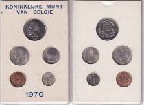 Belgium Set of 5 coins - 1790 - flemish version - UNC