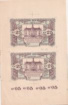 Belgium Sheet - 25 Cents - Necessity banknote of St Josse-Ten-Noode - Proof recto