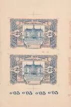 Belgium Sheet - 25 Cents - Necessity banknote of St Josse-Ten-Noode - Proof recto