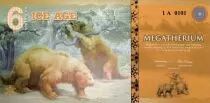 Beringia 6 Ice Dollars, Super Bear - Megatherium 2015