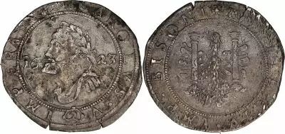Besan�on 2 Gros Armoiries - Buste de Charles V - 1623