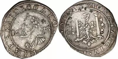 Besan�on 2 Gros Armoiries - Buste de Charles V - 1623