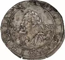 Besancon 2 Gros Arms - Bust of Charles V - 1623