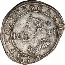 Besancon 2 Gros Arms - Bust of Charles V - 1623