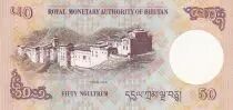 Bhutan 50 Ngultrum - J. Doriji Wangchuk - Trongsa Palace - 2008 - P.31