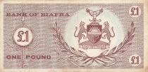 Biafra 1 Pound - ND (1967) - P.2
