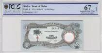 Biafra 10 Shillings Palm Tree - Factory - 1968 - PCGS 67 OPQ
