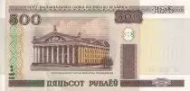 Bielorussia 500 Roubles - Building - ND (2000-2011) - P.27b