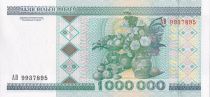 Biélorussie 1000000 Roubles - Fleurs - Parlement - 1999 - NEUF - P.19