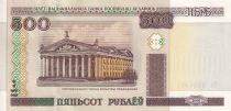 Biélorussie 500 Roubles - Bâtiment - ND (2000-2011) - P.27b