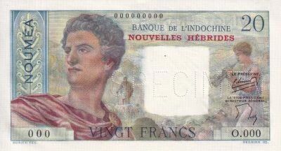 Billet 20 francs 1951
