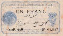 Billet Alg&eacute;rie - Administration fran&ccedil;aise 1 franc 1919