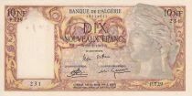 Billet Algerien 10 nf 1961