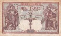 Billet Algerien 1000 francs 1938