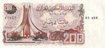 Billet Algerien 200 dinar 1983
