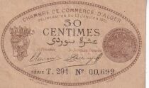 Billet Algerien 50 centimes 1915