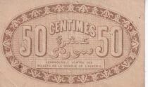 Billet Algerien 50 centimes 1915