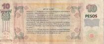 Billet Argentinien 10 pesos 2002