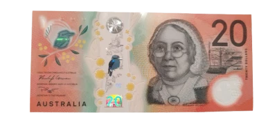 Billet Australia 20 dollars 2019