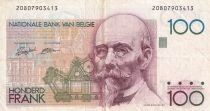 Billet B&eacute;lgica 100 francs 1989-1992